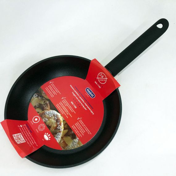 Антипригарная сковорода для индукционной плиты MAGIO MG-1160 24 см, Сковорода удобная LN-348 на кухню | Зображення 6