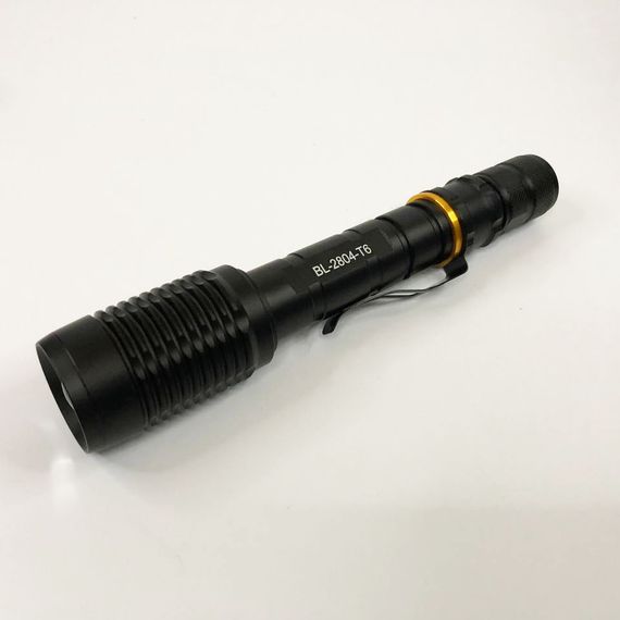 Лед ліхтар переносний Bailong Police BL-2804-T6, Кишеньковий ліхтар із usb зарядкою, Ліхтар HE-241 ручний потужний
