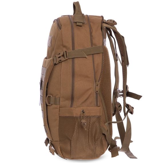 Тактичний триденний штурмовий рюкзак Silver Knight TY-9396, 24 л (49×27×18 см) Койот | Зображення 4