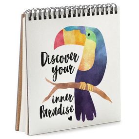 Скетчбук Discover your inner Paradise 17x18 см (BDK_TRO010)