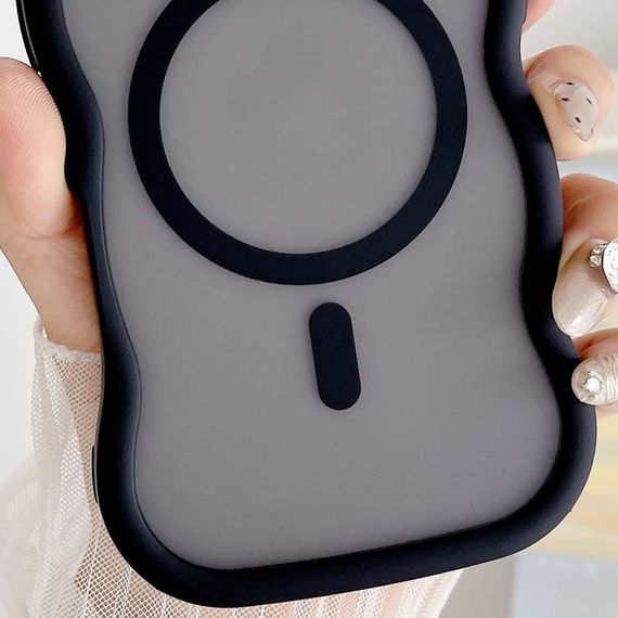 Чохол TPU+PC Undine with Magnetic Fit для Apple iPhone 16 (6.1") Black | Зображення 1
