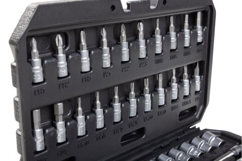 Набір інструментів 1/4", HT1R216 уп 47 шт Hoegert | Зображення 2