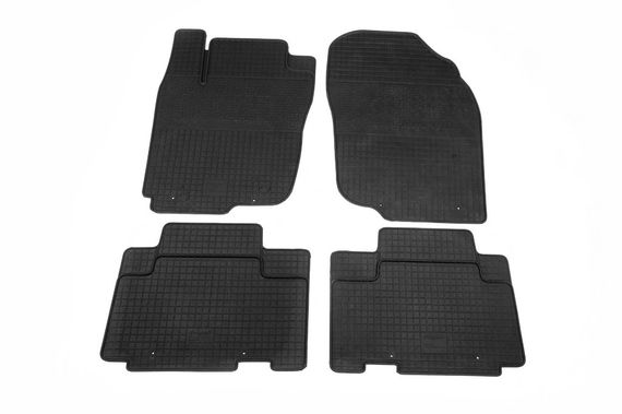 Гумові килимки (4 шт, Polytep) для Toyota Rav 4 2006-2013 років | Зображення 1