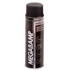 Deco Color Фарба аероз. 500ml Megabamp/для бамперiв чорний мат