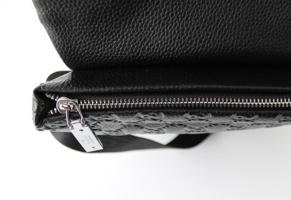 Мужская кожаная сумка Gucci black | Зображення 6