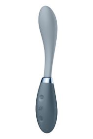 Вібратор Satisfyer G-Spot Flex 3 Grey, гнучкий стовбур із фіксацією положення Sex Aura