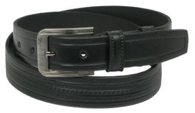 Ремінь під штани Skipper чорний 3,5 см