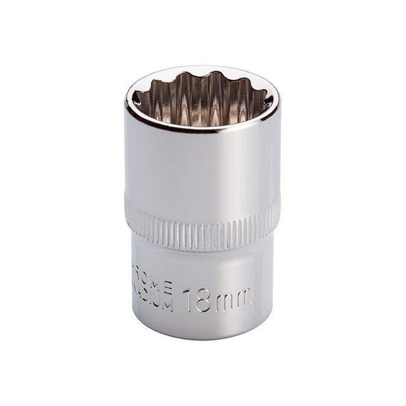 Головка дванадцятигранна 1/2", 18 мм INTERTOOL ET-02181 | Зображення 1