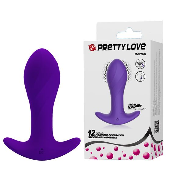 Анальна пробка - Pretty Love Morton Anal Plug Purple Sex Aura