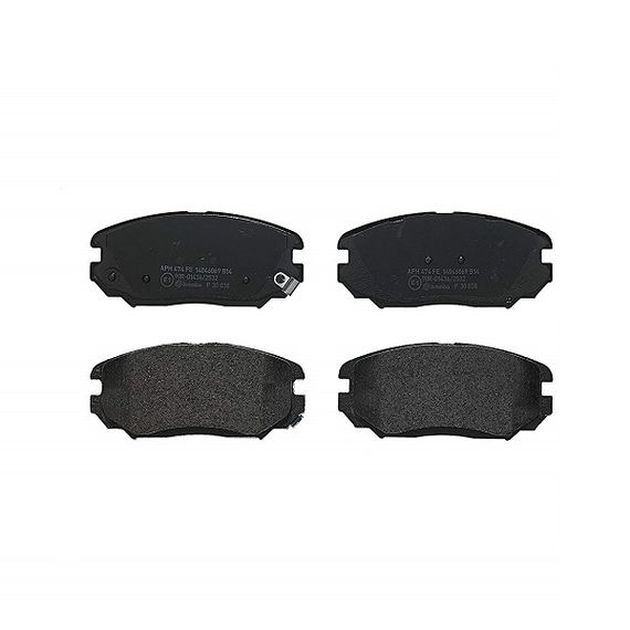 Тормозные колодки Bosch дисковые передние HYUNDAI Sonata "F "05-12 0986494374 | Зображення 1