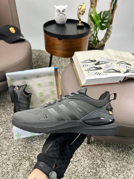 Чоловічі кросівки Ad5das X_PLRPATH Grey Black весна / літо / осінь A3846 46 29.5-30 см