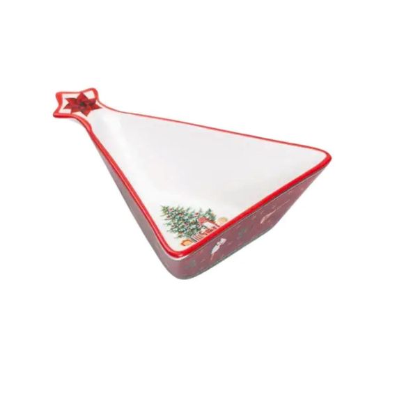 Салатница в форме елки 14.5×12 см новогодняя HP-SD-3 | Зображення 2