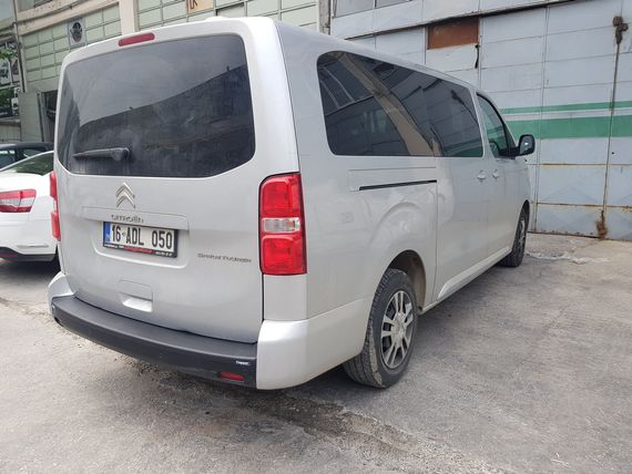 Накладка на задний бампер EuroCap (длинная база, ABS) для Opel Zafira Life 2019- гг | Зображення 7