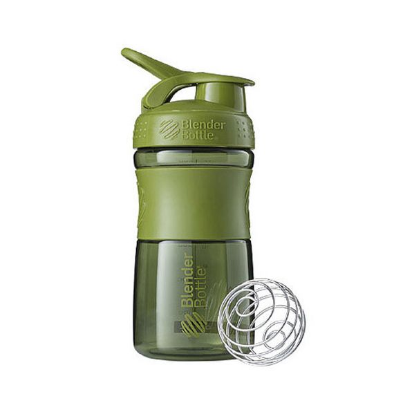 Шейкер спортивний (пляшка) BlenderBottle SportMixer 20oz/590ml Moss Green (Original) | Зображення 1