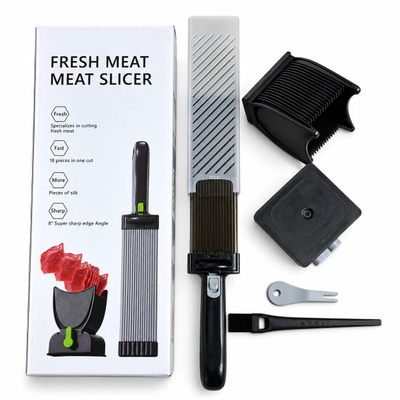 Ручной слайсер для мяса Fresh Meat Slicer • Устройство для нарезки свежего мяса, рыбы и продуктов ровными ломтиками
