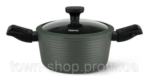 Кастрюля Fissman Brilliant 2.6л со съемными ручками FN-14381