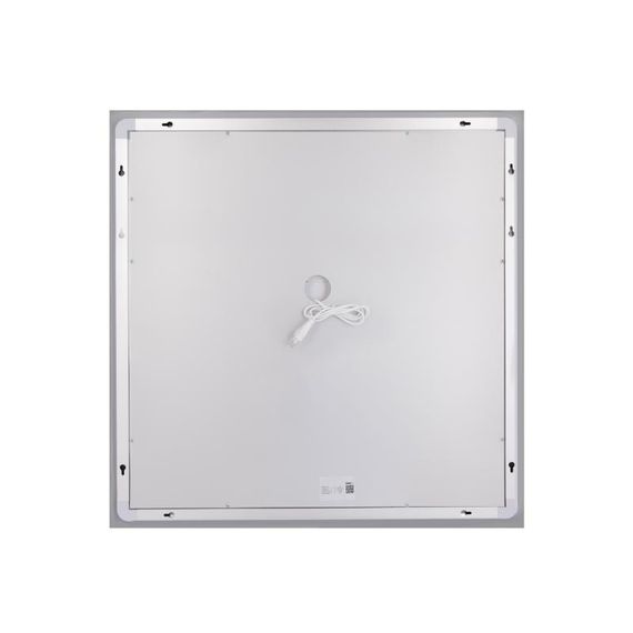 Дзеркало Lidz Kubis (KU1) 700х700 з LED-підсвічуванням Touch, з антизапотіванням, з димером, рег. яскравості LDKU70070049287 | Зображення 5