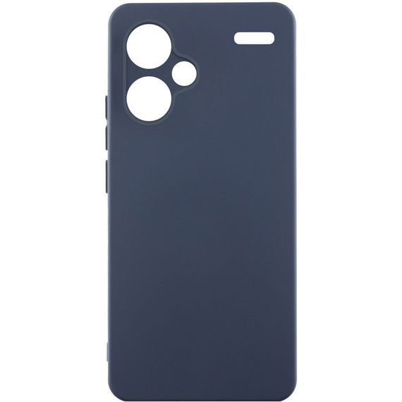 Чехол Silicone Cover Lakshmi Full Camera (A) для Xiaomi Redmi Note 13 Pro+ Синий / Midnight Blue