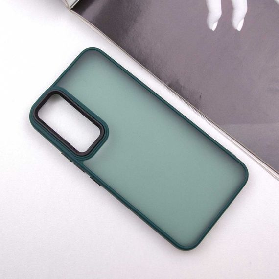 Чохол TPU+PC Lyon Frosted для Samsung Galaxy A34 5G Green | Зображення 1