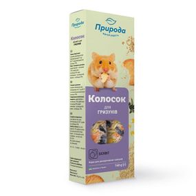 Ласощі для гризунів Колосок "Бісквіт" Природа (5 упаковок)
