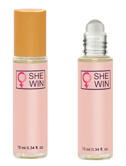 Духи з феромонами для жінок SHE WIN roll-on DZ, 10 ml Sex Aura | Зображення 1