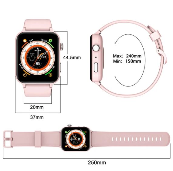 Смарт-годинник Blackview R30 Pro Pink - стиль та розумні функції щодня | Зображення 3