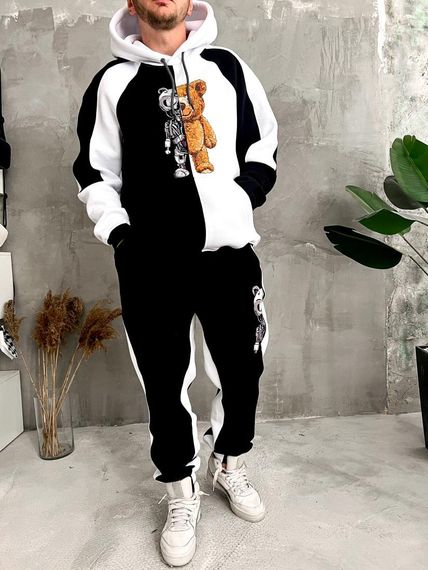 Спортивний костюм утеплений дтф | Зображення 2