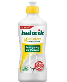 Засіб для миття посуду Ludwik Лимон 0.9 л