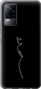 Чехол на Vivo V21E Силуэт1 "4590u-2375-17620"
