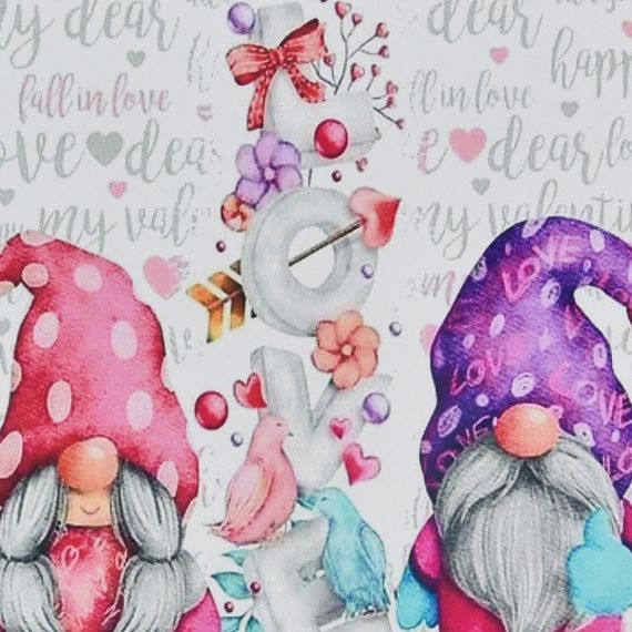 Алмазна мозаїка "Гноми кохання" HEE13837, 30х30 см