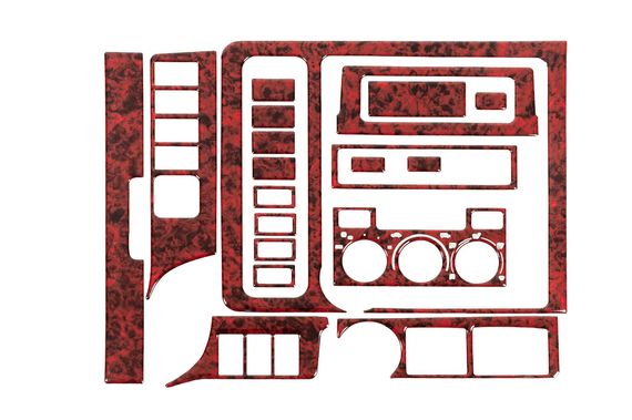 Накладки на панель приборов V2 для Toyota Land Cruiser 90 Prado 1996-2002 гг