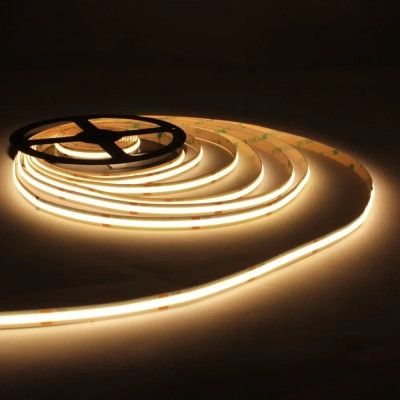 Светодиодная лента LED-STIL 3000K 9 Вт/м COB 480 діодів IP33 24 Вольта 900 lm тепле світло (UC3-24-480-8-90) - | Зображення 1