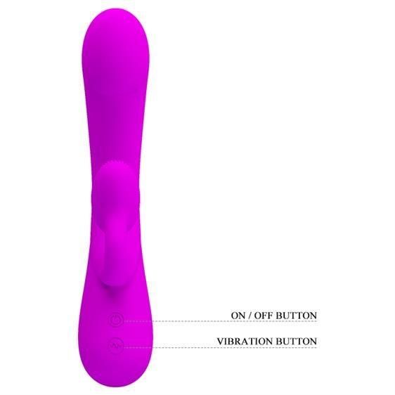 Вібратор - Pretty Love Sincere Vibrator Purple Sex Aura | Зображення 3