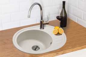 Каменная мойка Ventolux MONICA (BLUE SAND) 620x500x200