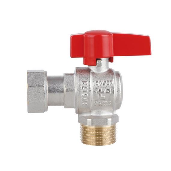 Кран кульовий Thermo Alliance Standart 3/4" ВН кутовий, PN40, з накидною гайкою TAS224W20 | Зображення 3