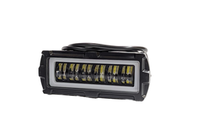 Світлодіодна фара StarLight HP-GZD-306-01 ближнє світло (біле+жовте) + DRL 12/24V