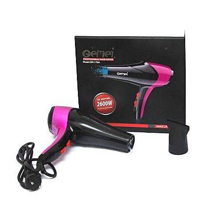 Электрический фен для укладки GM-1766 2.6кВт, Удобный электрический фен, Удобный фен для ZX-877 укладки волос | Зображення 4