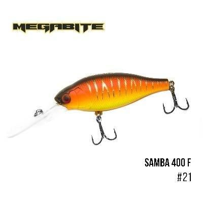 Воблер Megabite  Samba 400 F (70 мм,  17,5гр, 4 m) (21)