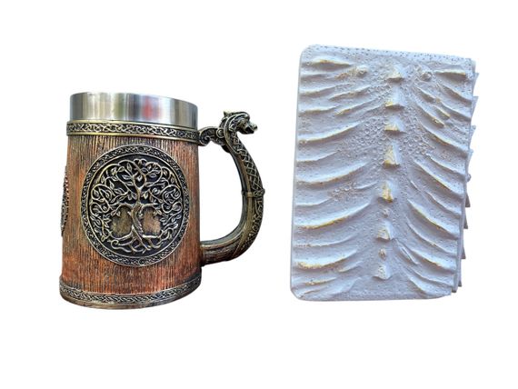 Подарунковий набір Кухоль 3D Вікінг і Дракон і Блокнот 3D «Око Крижаного Хранителя» | Зображення 1