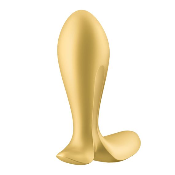 Анальная смарт-пробка с вибрацией Satisfyer Intensity Plug Gold | Зображення 1