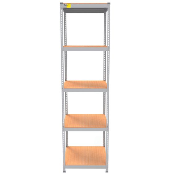Металевий стелаж MRL-2400 ( 600x450) білий | Зображення 1