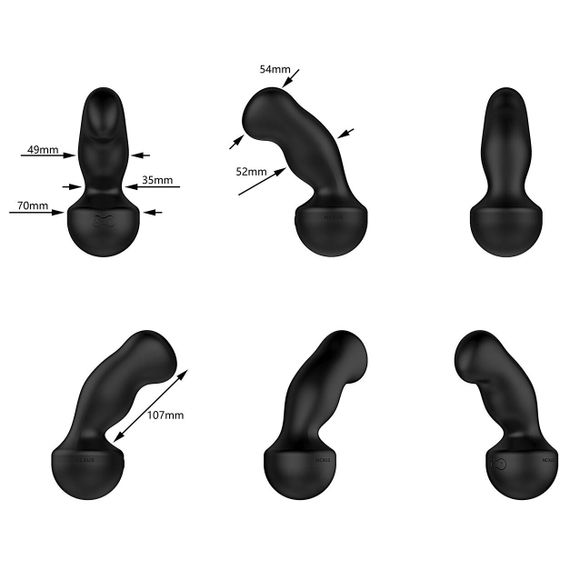 Вибромассажер простаты Nexus Gyro Vibe EXTREME: массаж простаты без рук, новый размер Sex Aura | Зображення 4