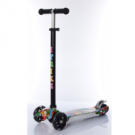 Самокат I-Trike JR3-052-1-WP2 78-88 см зеленый