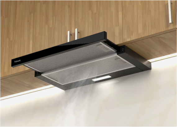 Витяжка Fabiano SlimLine 60 Black Glass 8107.402.1672 | Зображення 1