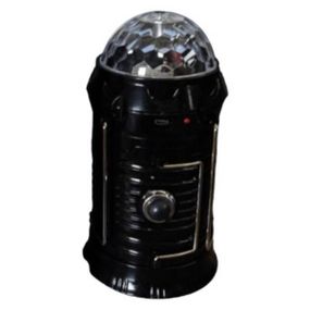 Универсальная LED лампа-фонарик 6899 disco Черная