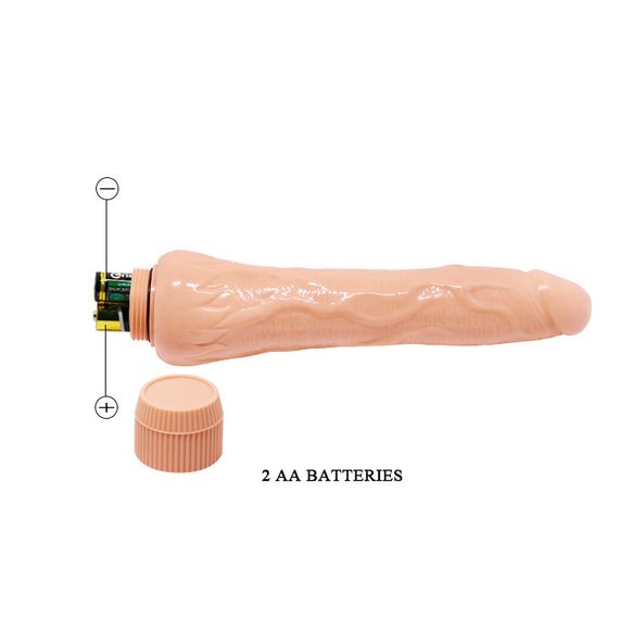 Вібратор - Barbara Dryad Vibrator 9,8" Flesh sexstyle | Зображення 7