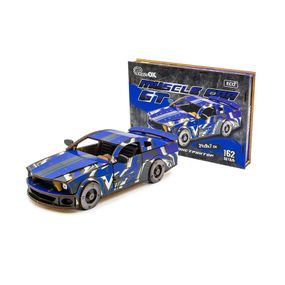 Деревянный 3D конструктор Mustang GT Puz-00642, 162 детали