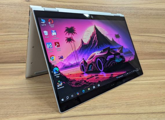 Ноутбук-трансформер HP EliteBook x360 1040 G5 / 14" (1920x1080) IPS Touch / Intel Core i5-8250U (4 (8) ядра по 1.6 - 3.4 GHz) / 8 GB DDR4 / 256 GB SSD / Intel UHD Graphics 620 / WebCam / TouchID / Windows 10 б/у + Подарок Беспроводная мышь / USB | Зображення 6