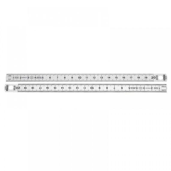 Линейка из нержавеющей стали длиной 200 мм STANLEY 1-35-522