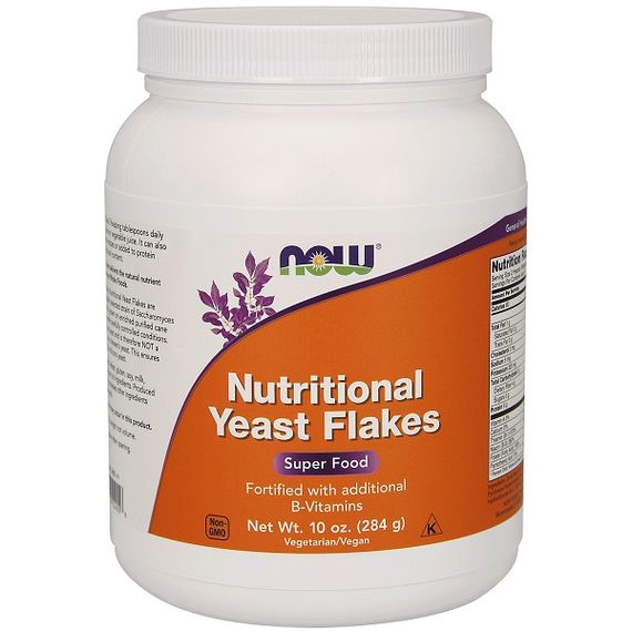 Пивные дрожжи NOW Foods Nutritional Yeast Flakes 284 g /32 servings/
